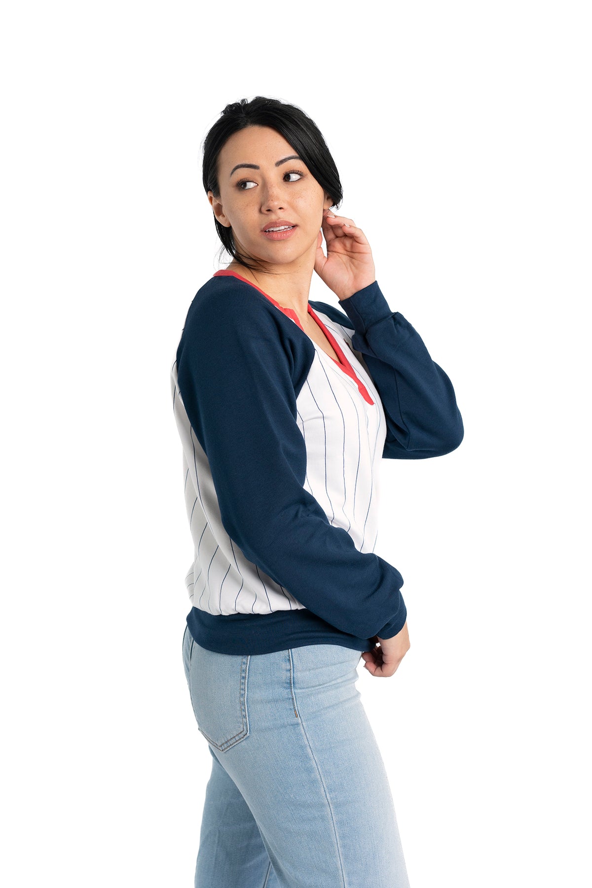 MACK V-NECK PULLOVER - Atlanta Braves