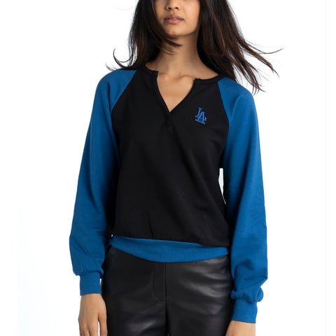 V-Neck Pullover - Los Angeles Dodgers