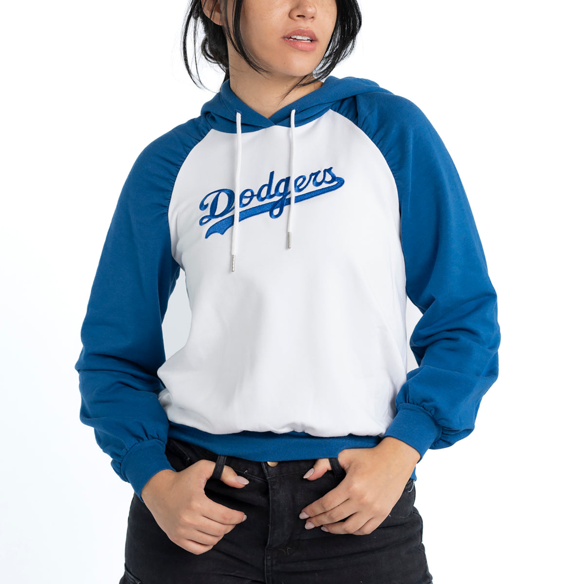 MARLOWE RUCHED HOODIE - Los Angeles Dodgers