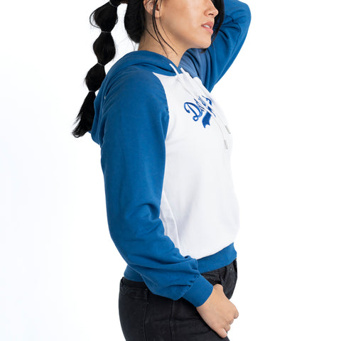 Ruched Hoodie - Los Angeles Dodgers