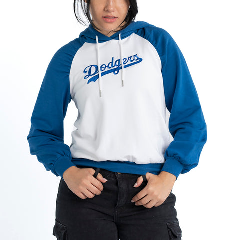 Ruched Hoodie - Los Angeles Dodgers