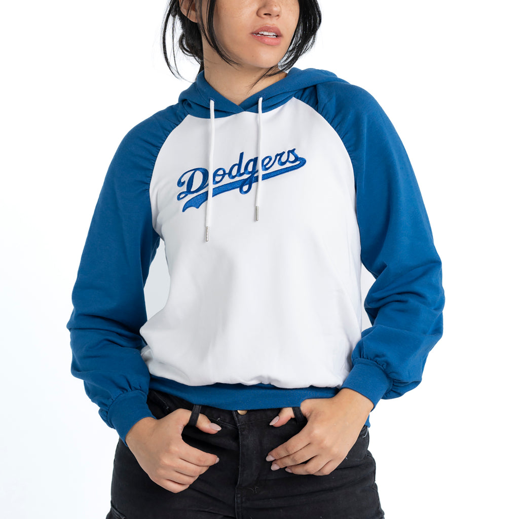 Ruched Hoodie - Los Angeles Dodgers