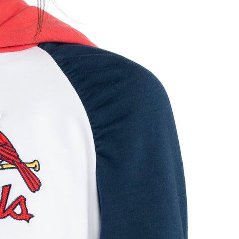 Ruched Hoodie - St Louis Cardinals