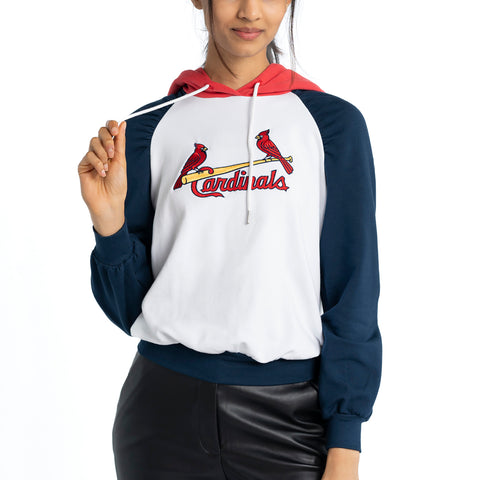 Ruched Hoodie - St Louis Cardinals