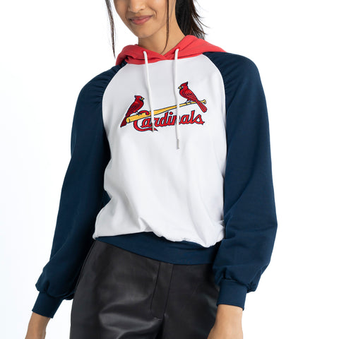 Ruched Hoodie - St Louis Cardinals