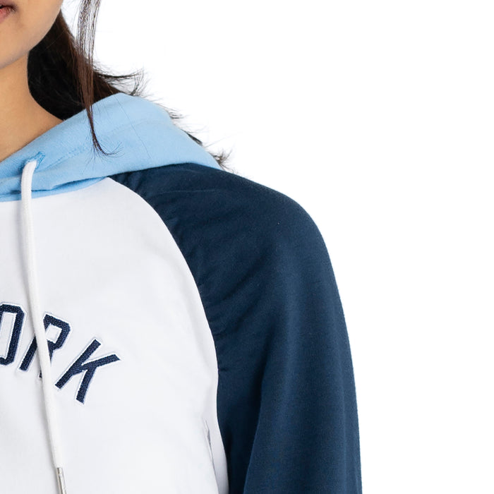 MARLOW RUCHED HOODIE  - New York Yankees
