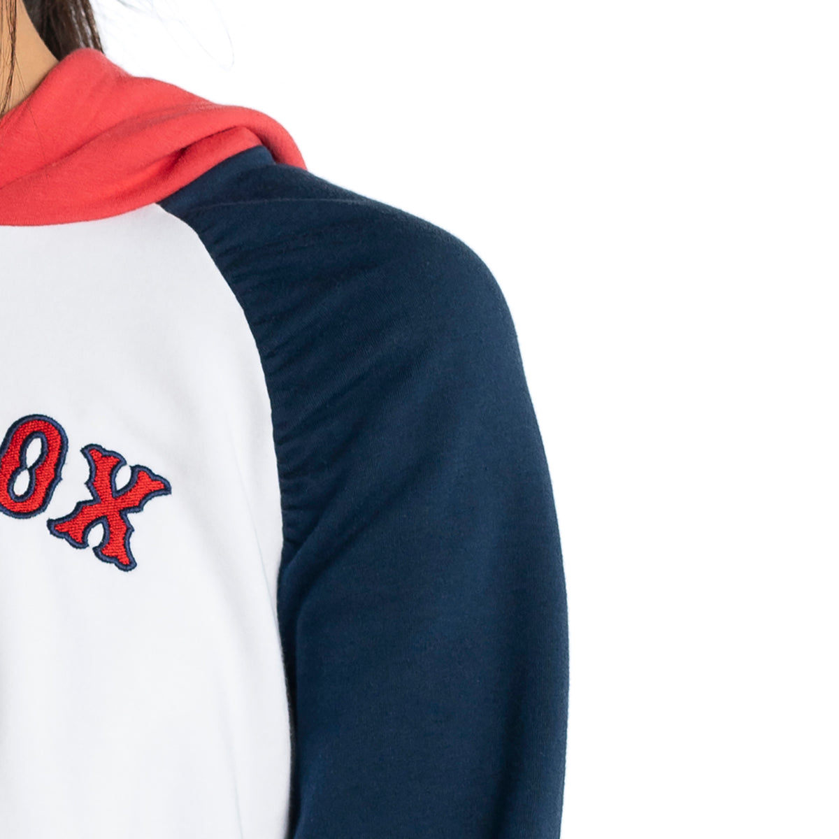 MARLOWE RUCHED HOODIE - Boston Red Sox