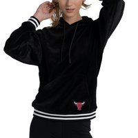 NELLIE VELOUR HOODIE- Chicago Bulls