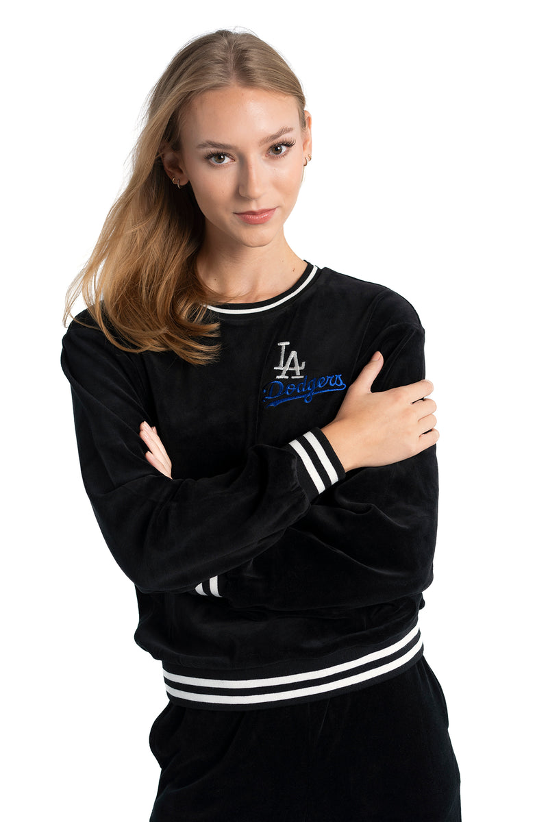 NEELY & NAVEEN VELOUR TRACK SUIT SET - Los Angeles Dodgers