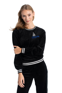 NEELY & NAVEEN VELOUR TRACK SUIT SET - Los Angeles Dodgers