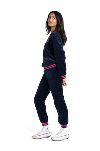 Velour Track Suit Set - Boston Red Sox