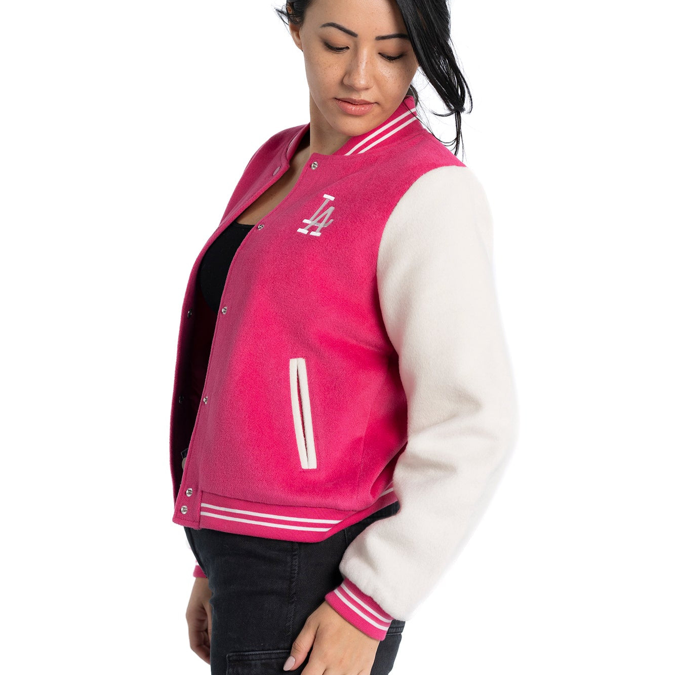 PRYIA VARSITY JACKET - Los Angeles Dodgers – Lusso Style
