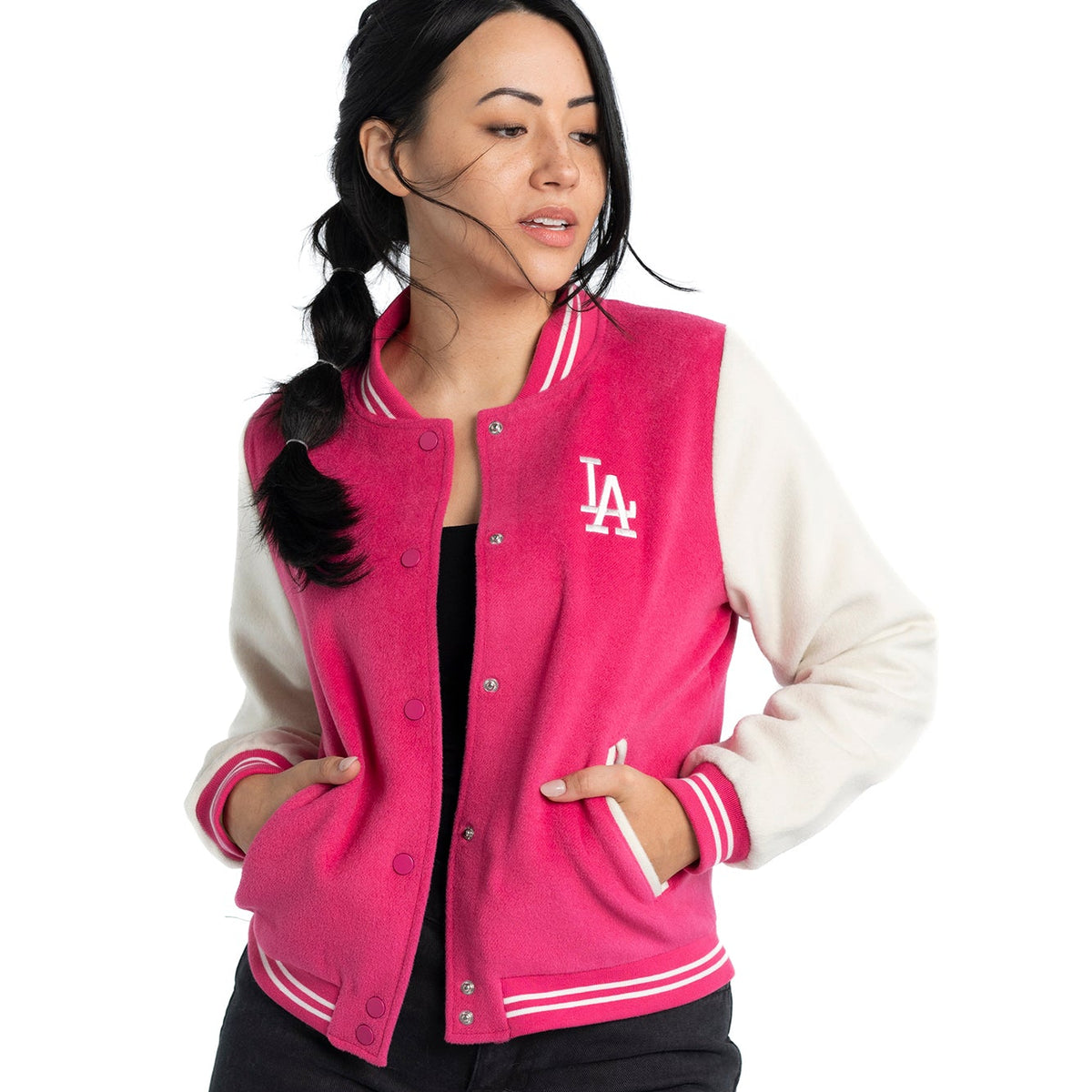 PRYIA VARSITY JACKET - Los Angeles Dodgers