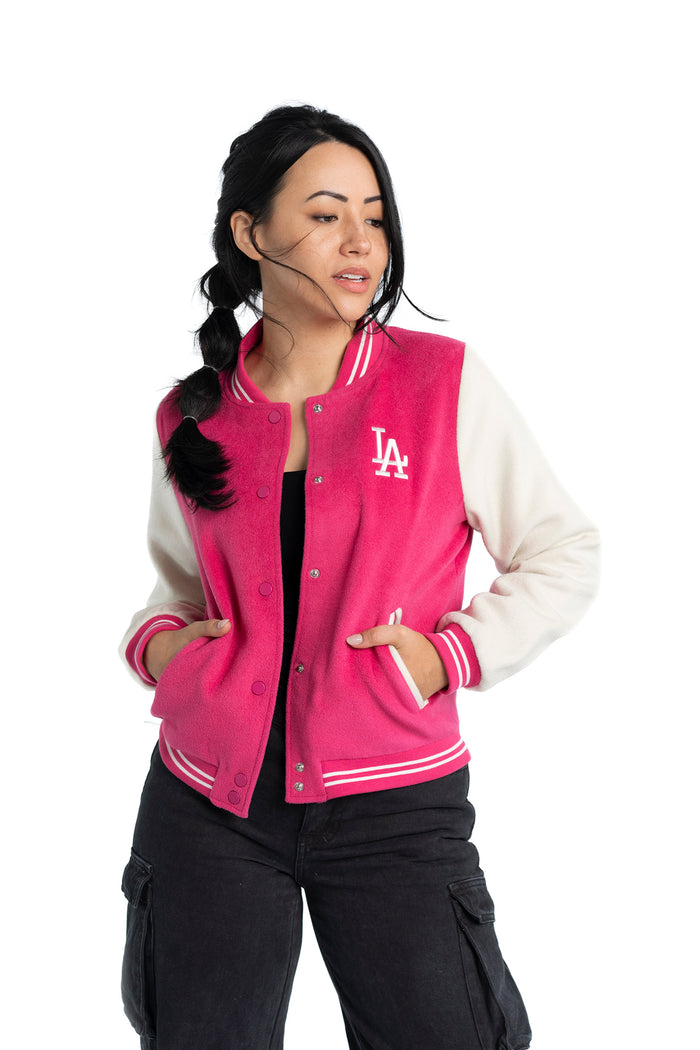 PRYIA VARSITY JACKET - Los Angeles Dodgers
