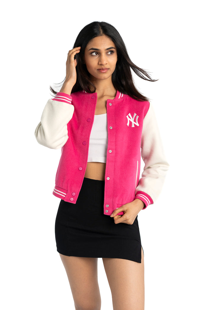 PRIYA VARSITY JACKET - New York Yankees