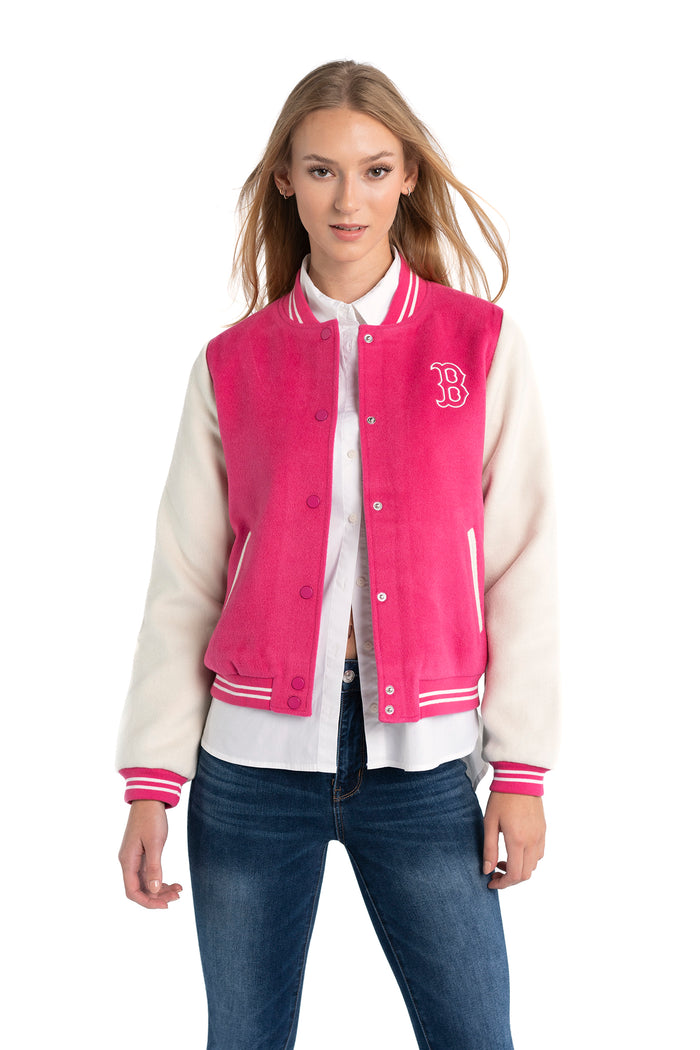 PRIYA VARSITY JACKET - Boston Red Sox