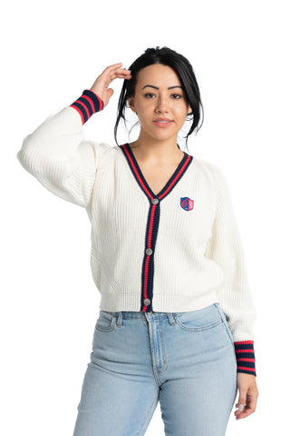 V-NECK CARDIGAN - St. Louis City SC