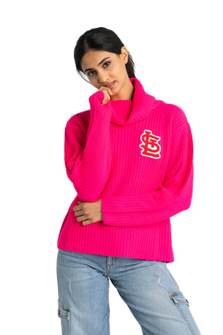 KNIT TURTLENECK SWEATER - St. Louis Cardinals