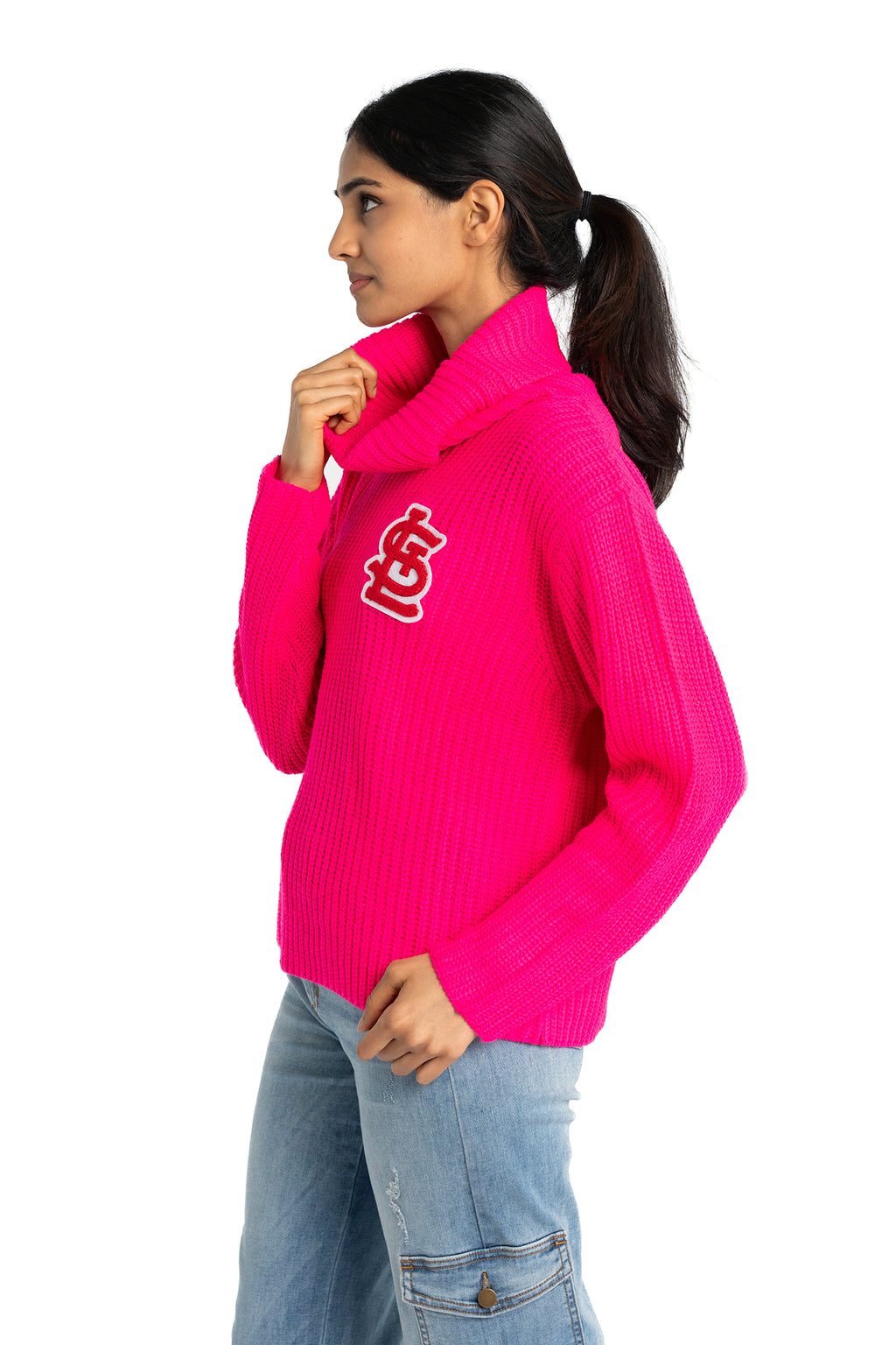 KNIT TURTLENECK SWEATER - St. Louis Cardinals