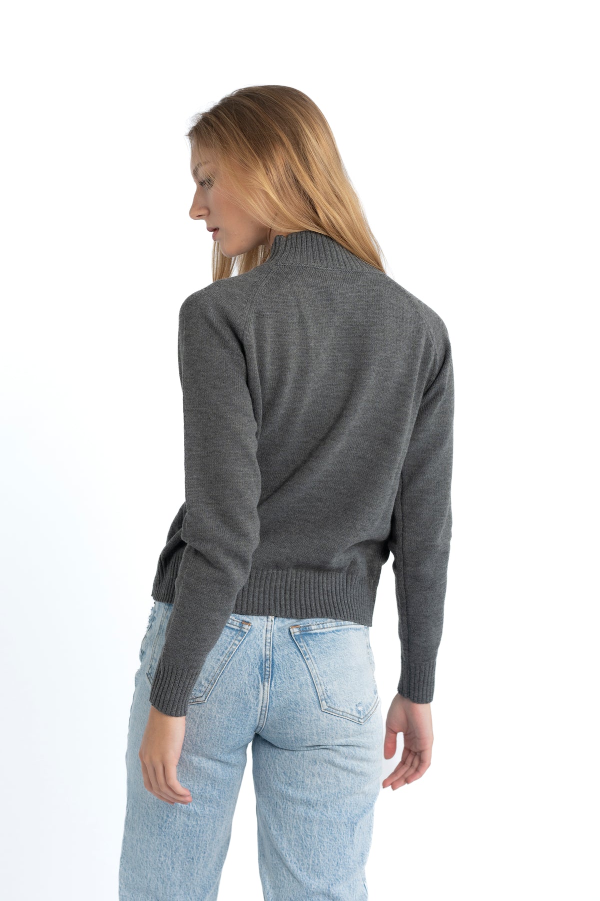 SERENA MOCK NECK SWEATER - St Louis Cardinals