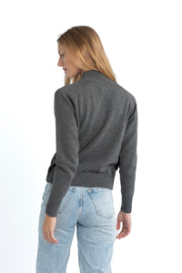 SERENA MOCK NECK SWEATER - St Louis Cardinals