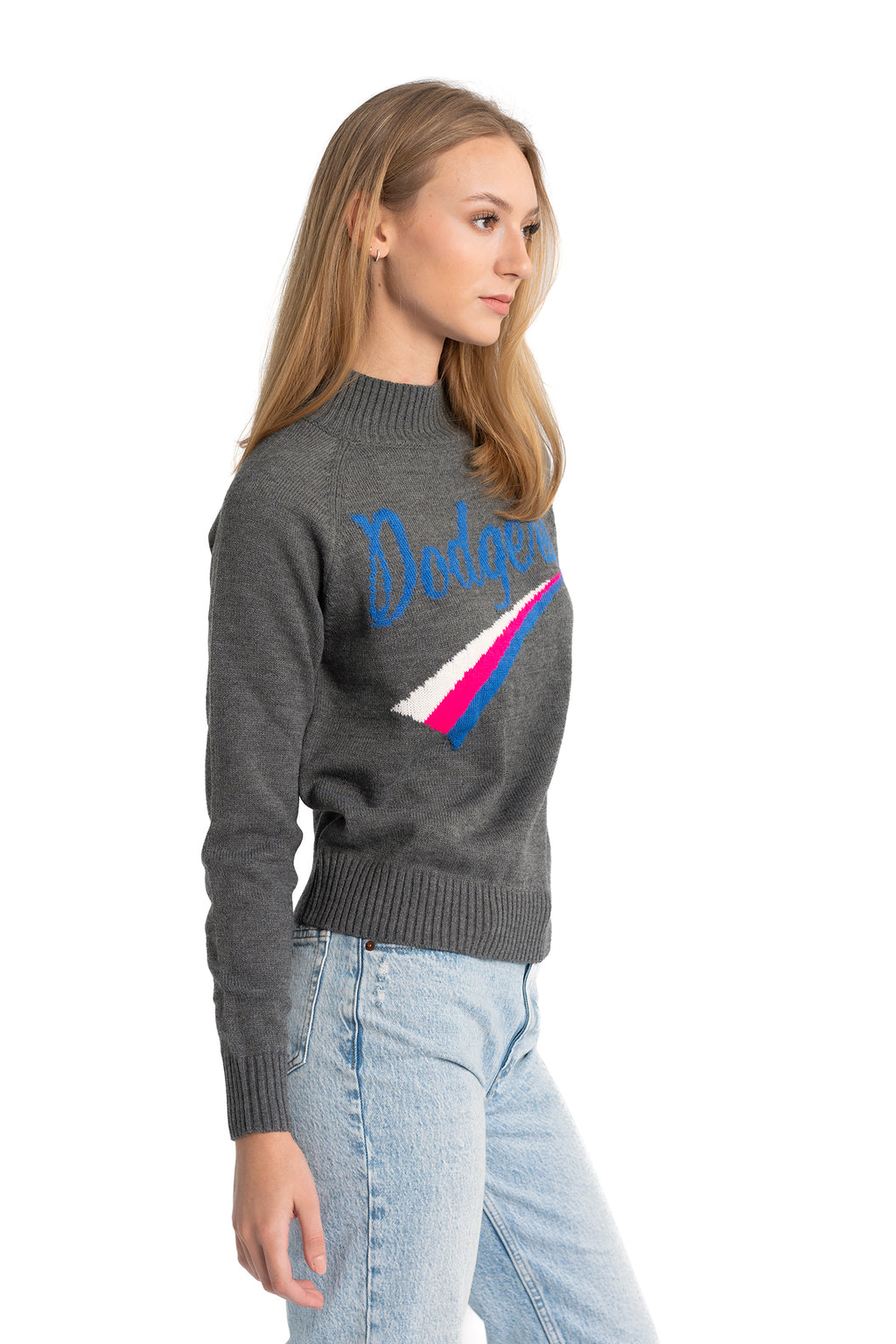 Mock-Neck Sweater - Los Angeles Dodgers