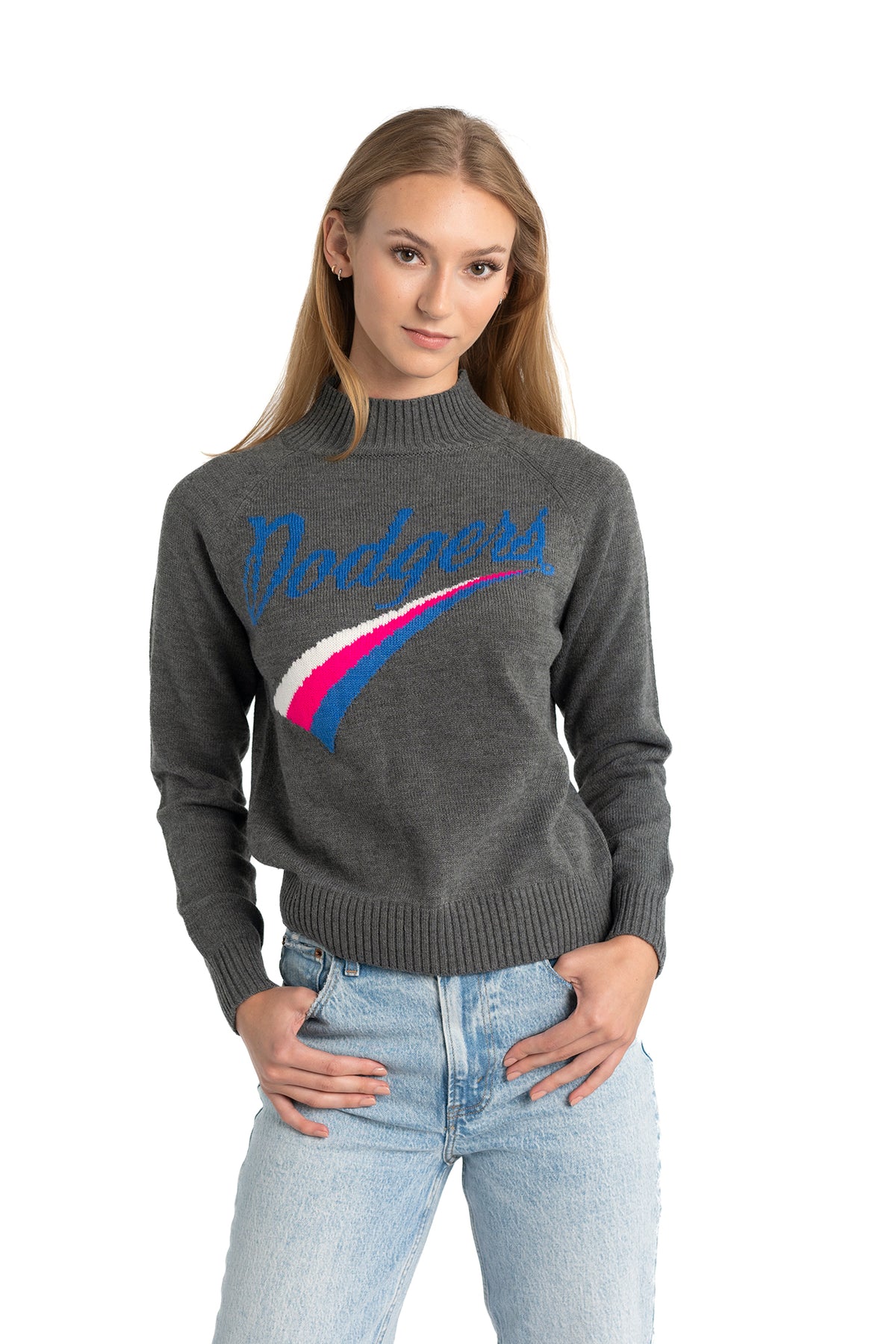 MOCK-NECK SWEATER - Los Angeles Dodgers