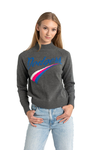 Mock-Neck Sweater - Los Angeles Dodgers