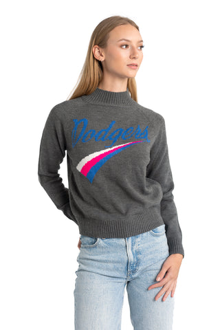 Mock-Neck Sweater - Los Angeles Dodgers