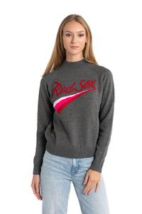 SERENA Mock-Neck Sweater - Boston Red Sox