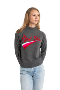 SERENA Mock-Neck Sweater - Boston Red Sox