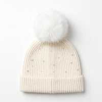 AINSLEY PEARL EMBROIDERED KNIT POM HAT - St. Louis CITY SC