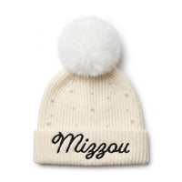 AINSLEY PEARL EMBROIDERED KNIT POM - Univ. of Missouri Tigers