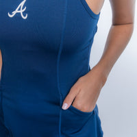 CIARA GROOVE CLOVER BACK DRESS - Atlanta Braves
