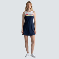 CALLIOPE SLEEVELESS COLOR BLOCK DRESS - St. Louis Cardinals