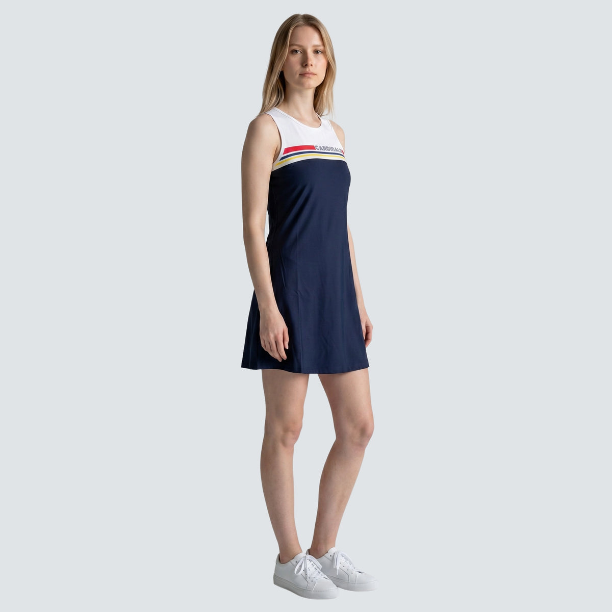 CALLIOPE SLEEVELESS COLOR BLOCK DRESS - St. Louis Cardinals