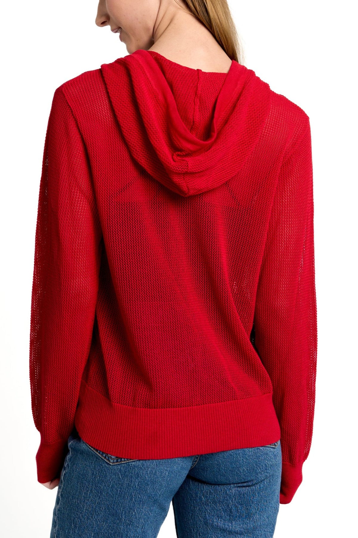 SUMMER MESH ZIP SWEATER - The Ohio State Univ. Buckeyes