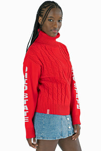 SYLVIE NAME SLEEVE SWEATER - The Ohio State Univ. Buckeyes