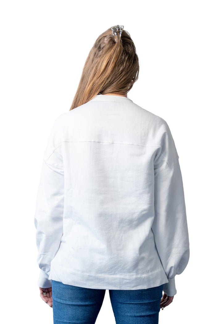 LOGAN SWAROVSKI OVERSIZED SWEATSHIRT - The Ohio State Univ. Buckeyes