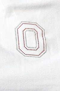 LOGAN SWAROVSKI OVERSIZED SWEATSHIRT - The Ohio State Univ. Buckeyes