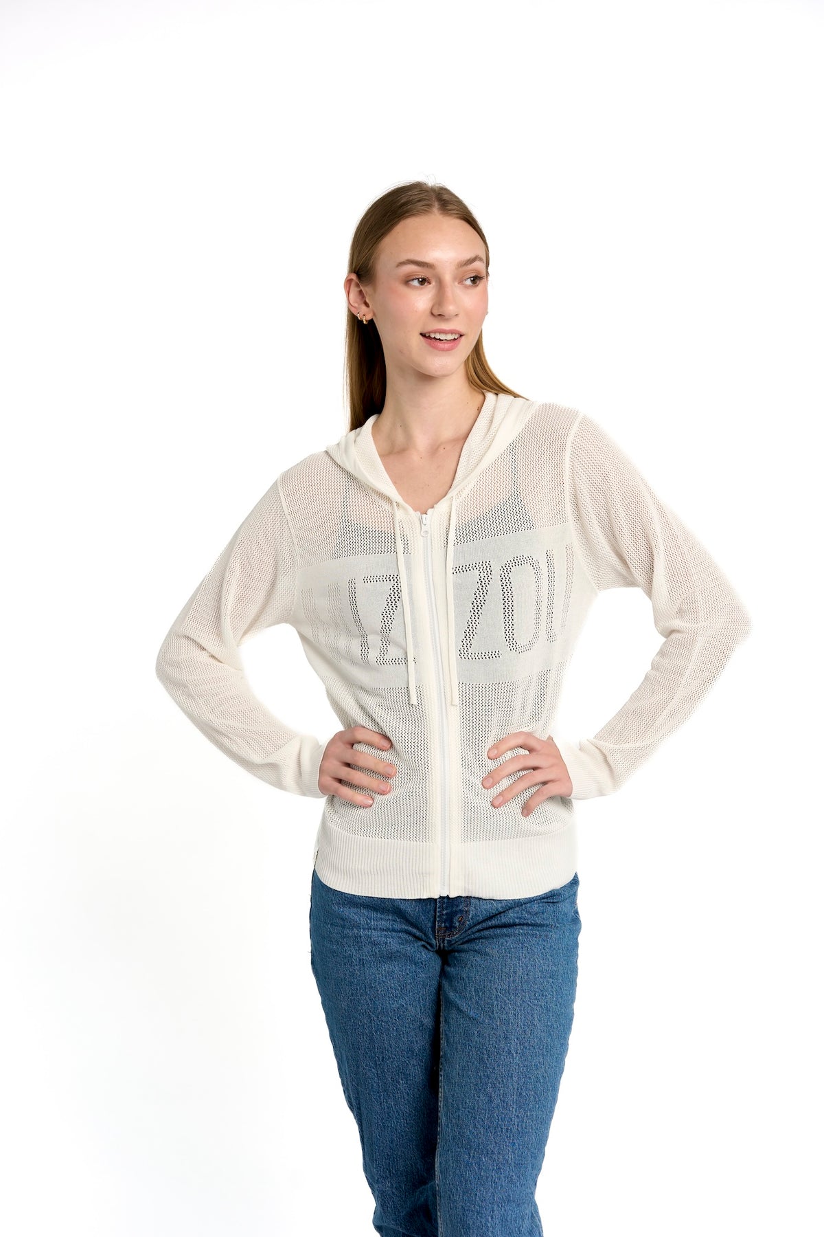 SUMMER MESH ZIP SWEATER - Univ. of Missouri Tigers