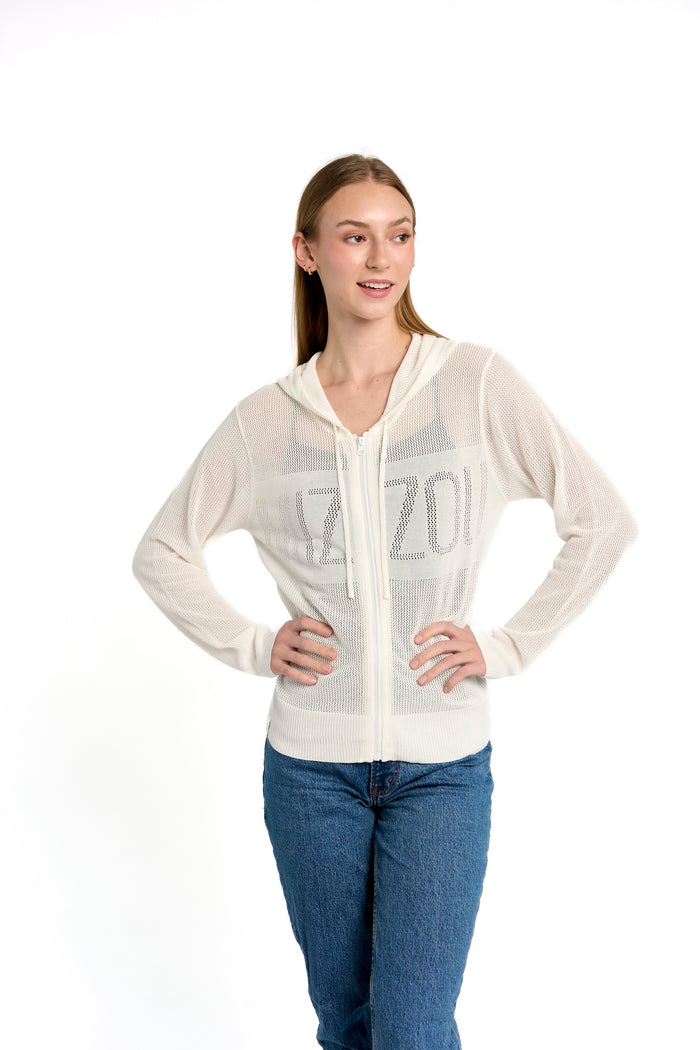 SUMMER MESH ZIP SWEATER - Univ. of Missouri Tigers