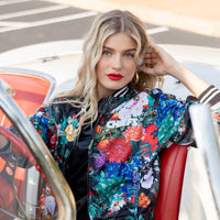 FLORAL BOMBER JACKET - Kansas City Chiefs