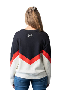 SPENCER CHEVRON SWEATER - Kansas City Chiefs