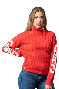 SLYVIE NAME SLEEVE SWEATER- Kansas City Chiefs