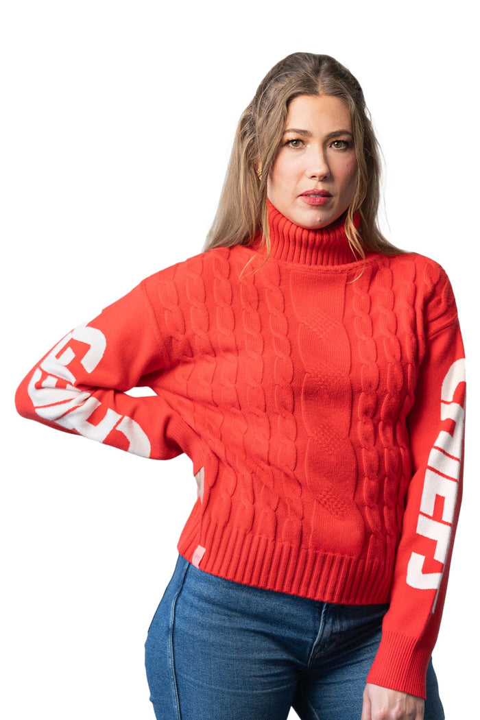 SLYVIE NAME SLEEVE SWEATER- Kansas City Chiefs