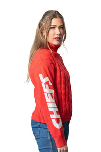 SLYVIE NAME SLEEVE SWEATER- Kansas City Chiefs