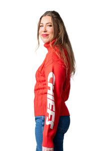 SLYVIE NAME SLEEVE SWEATER- Kansas City Chiefs