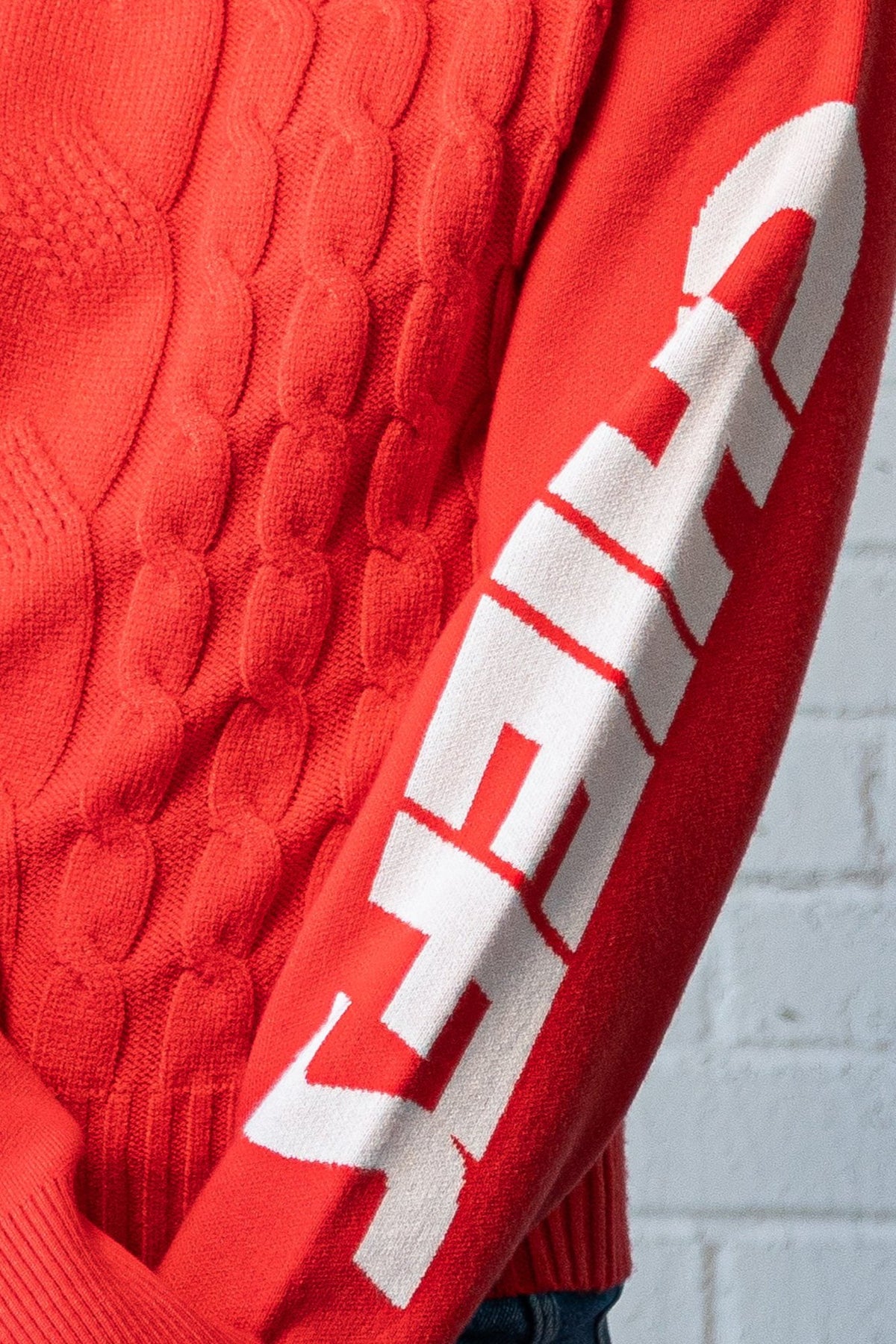 SLYVIE NAME SLEEVE SWEATER- Kansas City Chiefs