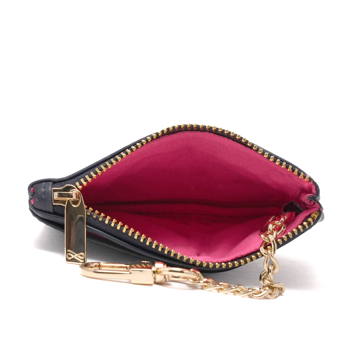 Rachel Key Ring Pouch - Atlanta Braves